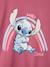 LILO AND STITCH Long-sleeved T-shirt for girls old rose - vertbaudet enfant 