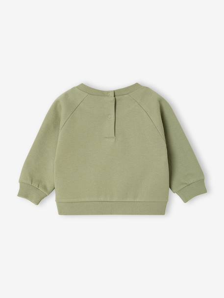 Sweat Snoopy bébé garçon kaki - vertbaudet enfant 