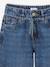 Wide-leg jeans for girls medium blue - vertbaudet enfant 