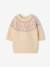 Long-sleeved knitted dress for baby girls vanilla - vertbaudet enfant 