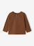 Pack of 2 long-sleeved T-shirts for baby cocoa+emerald green - vertbaudet enfant 