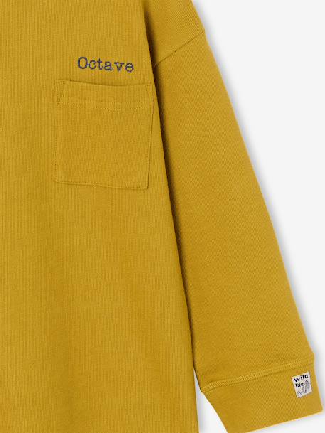 Long-sleeved T-shirt for boys olive - vertbaudet enfant 