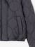 Lightweight puffer jacket with hood for girls black - vertbaudet enfant 