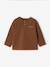 Pack of 2 long-sleeved T-shirts for baby cocoa+emerald green - vertbaudet enfant 