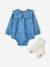 Baby jumpsuit set with tights stone - vertbaudet enfant 