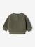 Sherpa sweatshirt for babies green+pecan nut - vertbaudet enfant 