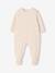 Pack of 3 baby sleepsuits with back opening ecru+sage green - vertbaudet enfant 