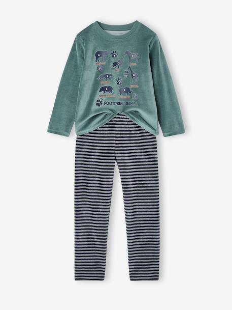 Lot de 2 pyjamas garçon marine - vertbaudet enfant 