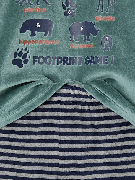 Pack of 2 pyjamas for boys navy blue - vertbaudet enfant 