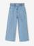 Pantalon fille large motifs fantaisie bleu clair+bleu foncé+denim gris - vertbaudet enfant 