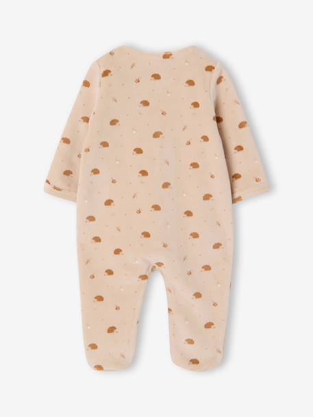Pack of 2 newborn sleepsuits beige - vertbaudet enfant 