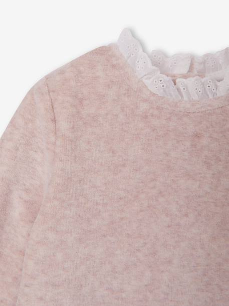 Lot de 2 dors-bien bébé fille dos pressionné beige chiné - vertbaudet enfant 