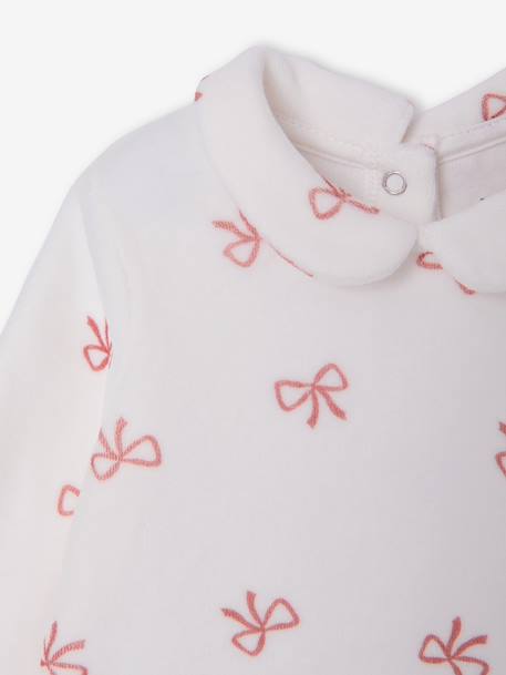 Lot de 2 dors-bien bébé fille dos pressionné beige chiné - vertbaudet enfant 