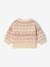 Long-sleeved jumper for baby girls rose - vertbaudet enfant 