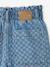 Pantalon fille large motifs fantaisie bleu clair+bleu foncé+denim gris - vertbaudet enfant 