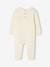 Cable knit baby playsuit ecru - vertbaudet enfant 