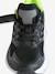 Trainers with touch-fastening strap in textile for boys black - vertbaudet enfant 