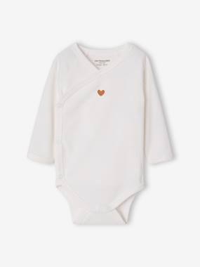 Lot de 5 bodies naissance fille manches longues  - vertbaudet enfant