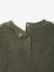 Sweat bébé en sherpa noix de pécan+vert - vertbaudet enfant 