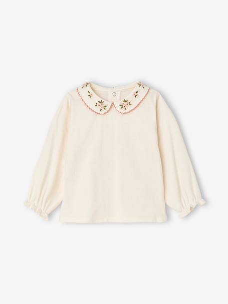 Ensemble robe t-shirt collants bébé fille blush - vertbaudet enfant 