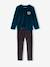 Pack of 2 velour pyjamas for boys anthracite - vertbaudet enfant 