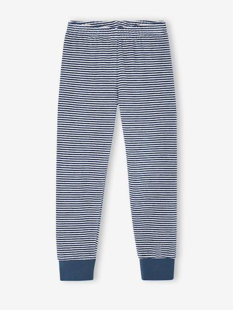 Pyjama long garçon bleu - vertbaudet enfant 