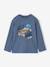Long-sleeved T-shirt for boys medium blue - vertbaudet enfant 