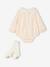 Newborn jumpsuit and tights set ecru - vertbaudet enfant 