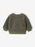 Sherpa sweatshirt for babies green+pecan nut - vertbaudet enfant 
