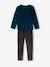 Pack of 2 velour pyjamas for boys anthracite - vertbaudet enfant 