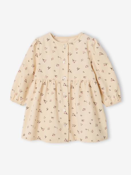 Dress and jumper set for baby girls vanilla - vertbaudet enfant 