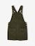 Pinafore dress for girls green+mauve - vertbaudet enfant 