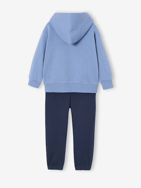 Ensemble sport 3 pièces garçon bleu - vertbaudet enfant 