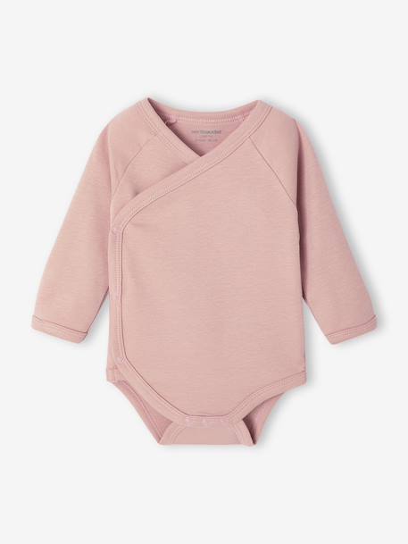 Pack of 5 Bodysuits for Newborns pale pink - vertbaudet enfant 