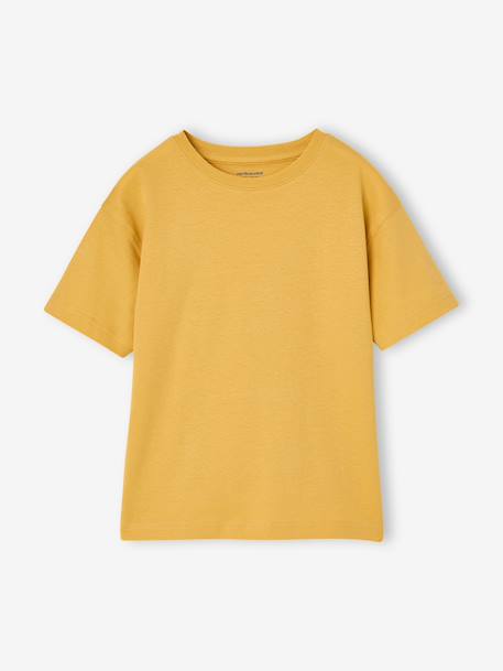 Pack of 3 short-sleeved T-shirts for boys ochre - vertbaudet enfant 