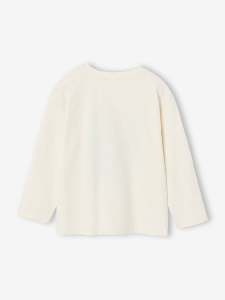Top with Animal Motif, for Boys fir green+white - vertbaudet enfant 
