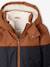 Technical Parka with Hood for Boys BROWN MEDIUM SOLID WITH DESIGN+hazel - vertbaudet enfant 