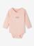 Lot de 5 bodies ouverture naissance rose pâle - vertbaudet enfant 
