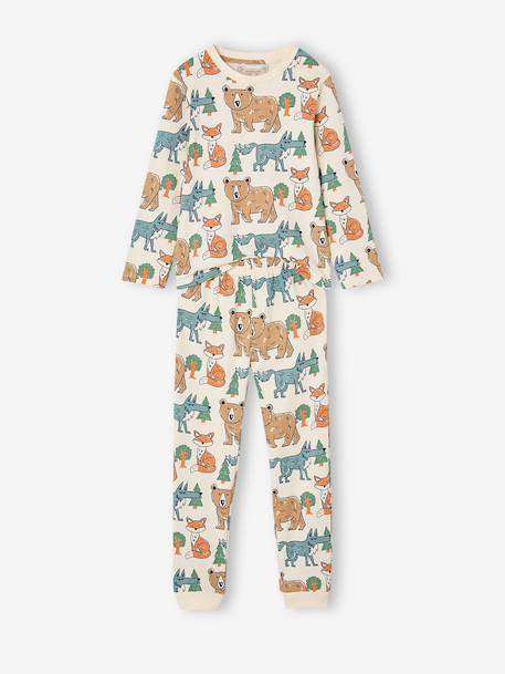Pyjama 2 pièces garçon manches longues écru - vertbaudet enfant 