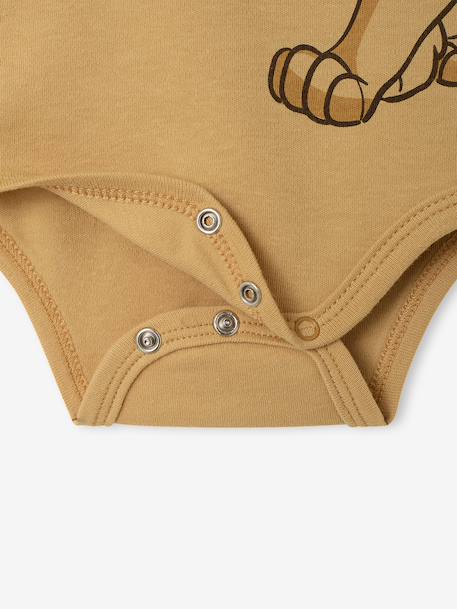 Pack of 2 The Lion King bodysuits for baby curry yellow - vertbaudet enfant 