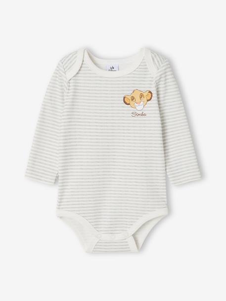 Pack of 2 The Lion King bodysuits for baby curry yellow - vertbaudet enfant 