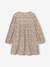 Long-sleeved dress for girls ecru+navy blue - vertbaudet enfant 