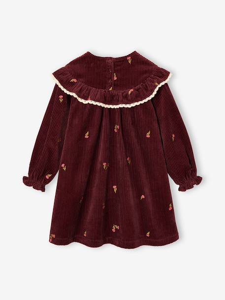 Robe fille manches longues plum - vertbaudet enfant 