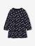 Long-sleeved dress for girls ecru+navy blue - vertbaudet enfant 