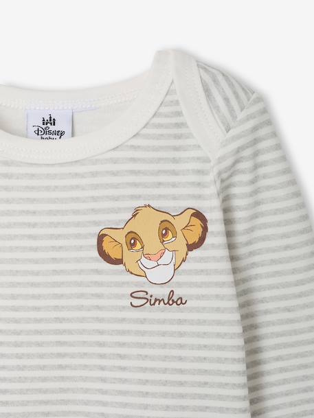Lot de 2 bodies bébé garçon Le Roi Lion curry - vertbaudet enfant 
