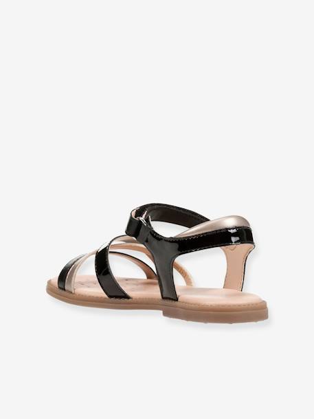 Sandals for Girls, Karly by GEOX® Black - vertbaudet enfant 