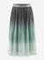 Happy Girls pleated maxi skirt for girls deep blue+grey green - vertbaudet enfant 