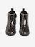 Boots with Zip for Girls, Designed for Autonomy anthracite+black+brown - vertbaudet enfant 