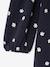 Long-sleeved dress for girls ecru+navy blue - vertbaudet enfant 