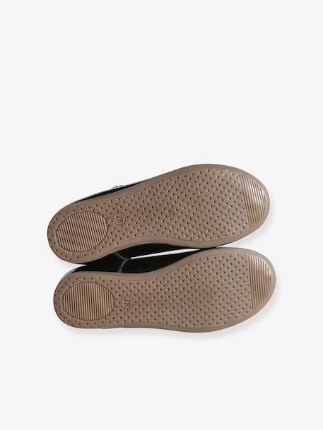Ballet Pumps for Girls black+gold+printed beige - vertbaudet enfant 